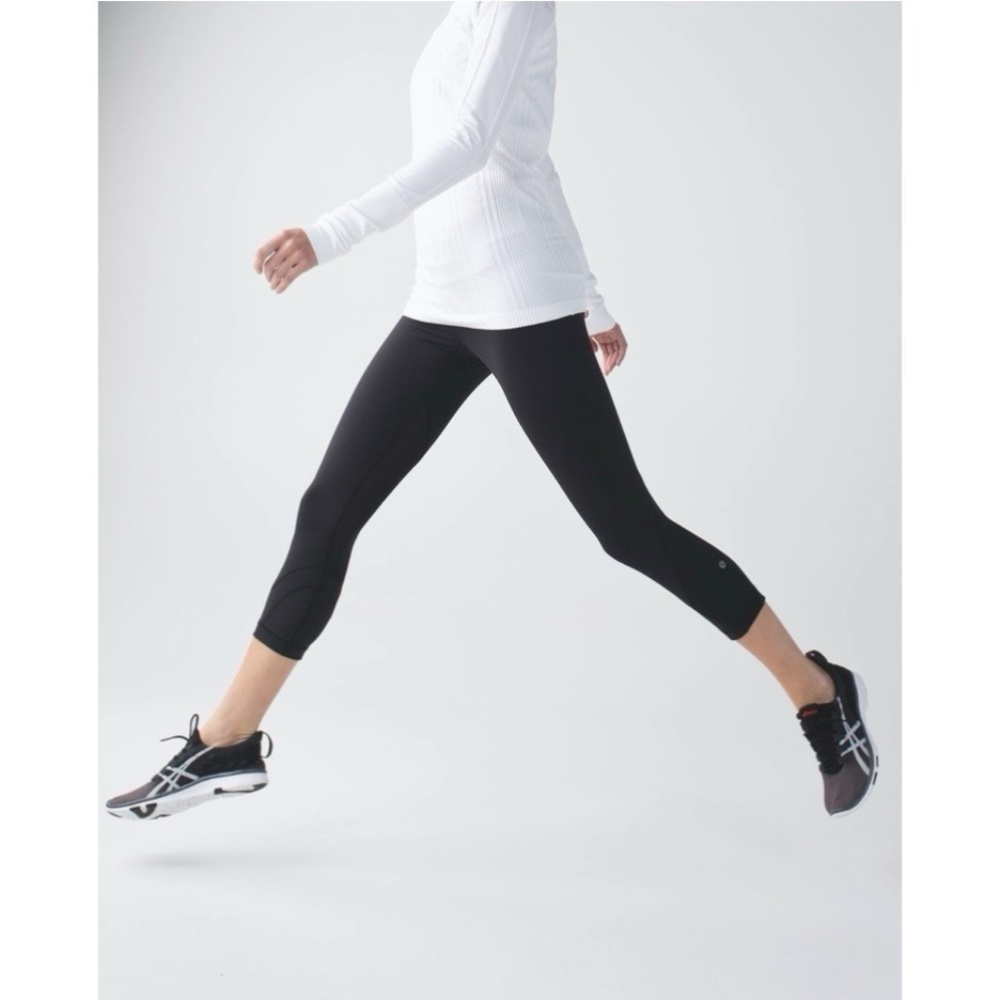 Lululemon Run: Inspire Crop II Leggings Hemmed